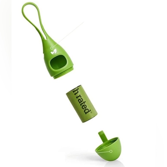 Earth Rated Dog Poop Bag Dispenser Holder with Dog Poop Bags, [15 Bags] - Picture 4 of 9